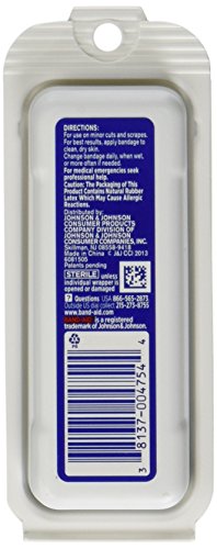 Band-Aid Flex Fabric Travel Pack - 8 Count, Pack of 12 Band-AidBuy Supplements Australia