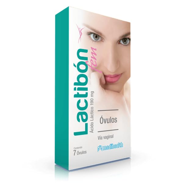 Lactibon Fem Ovulos Original Used on The Treatment of Infection, Box with 7 Unit of 190 mg GenericBuy Supplements Australia