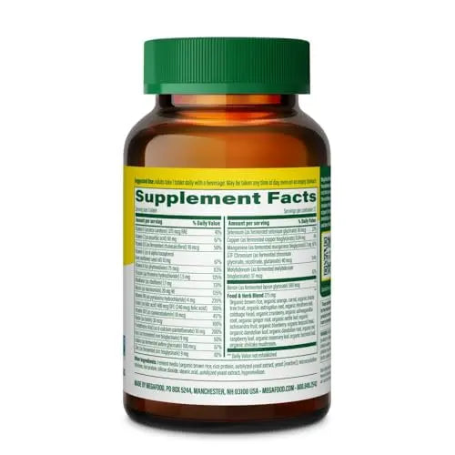 MEGAFOOD Women's One Daily, 72 CT MegaFood