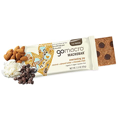 GoMacro MacroBar Organic Vegan Protein Bars - Coconut + Almond Butter + Chocolate GoMacroBuy Supplements Australia
