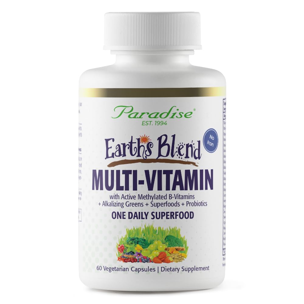 Paradise Herbs Earth's Blend Once Daily Multivitamin & B-Complex Bundle Paradise HerbsBuy Supplements Australia