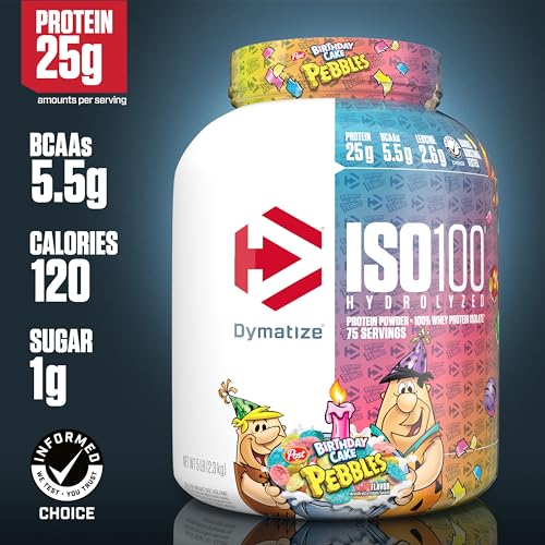 Dymatize ISO100 Hydrolyzed Protein Powder, 100% Whey Isolate Protein, 25g of Protein DymatizeBuy Supplements Australia