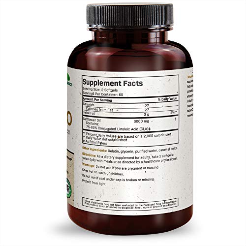 Futurebiotics CLA 3000 Extra High Potency - Non-Stimulating Conjugated Linoleic Acid FuturebioticsBuy Supplements Australia