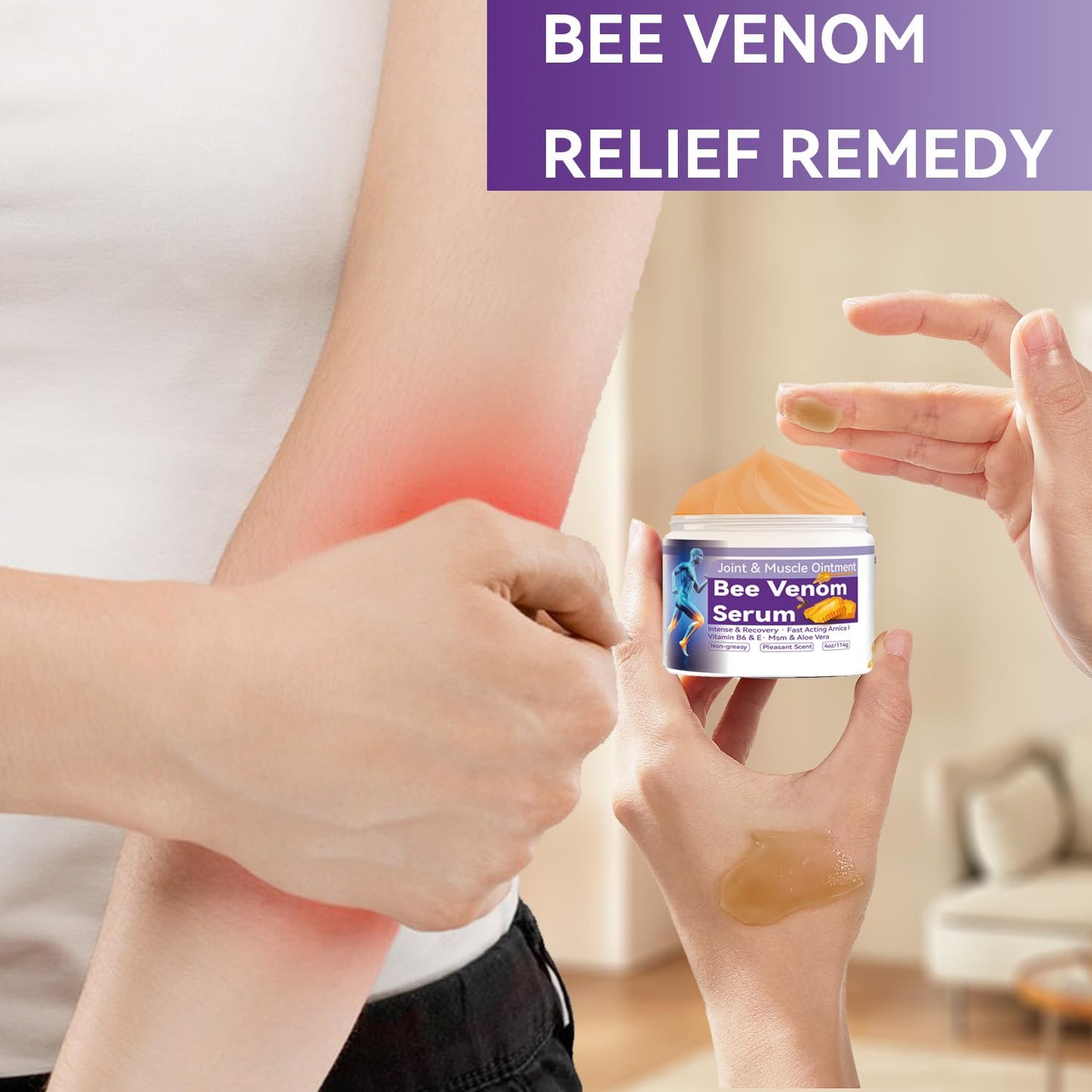 Cedonivor Bee Venom Joint Cream, Joint & Muscle Soothing, Bee Venom Cream for Back, Knee, Hands, Neck, Feet CedonivorBuy Supplements Australia