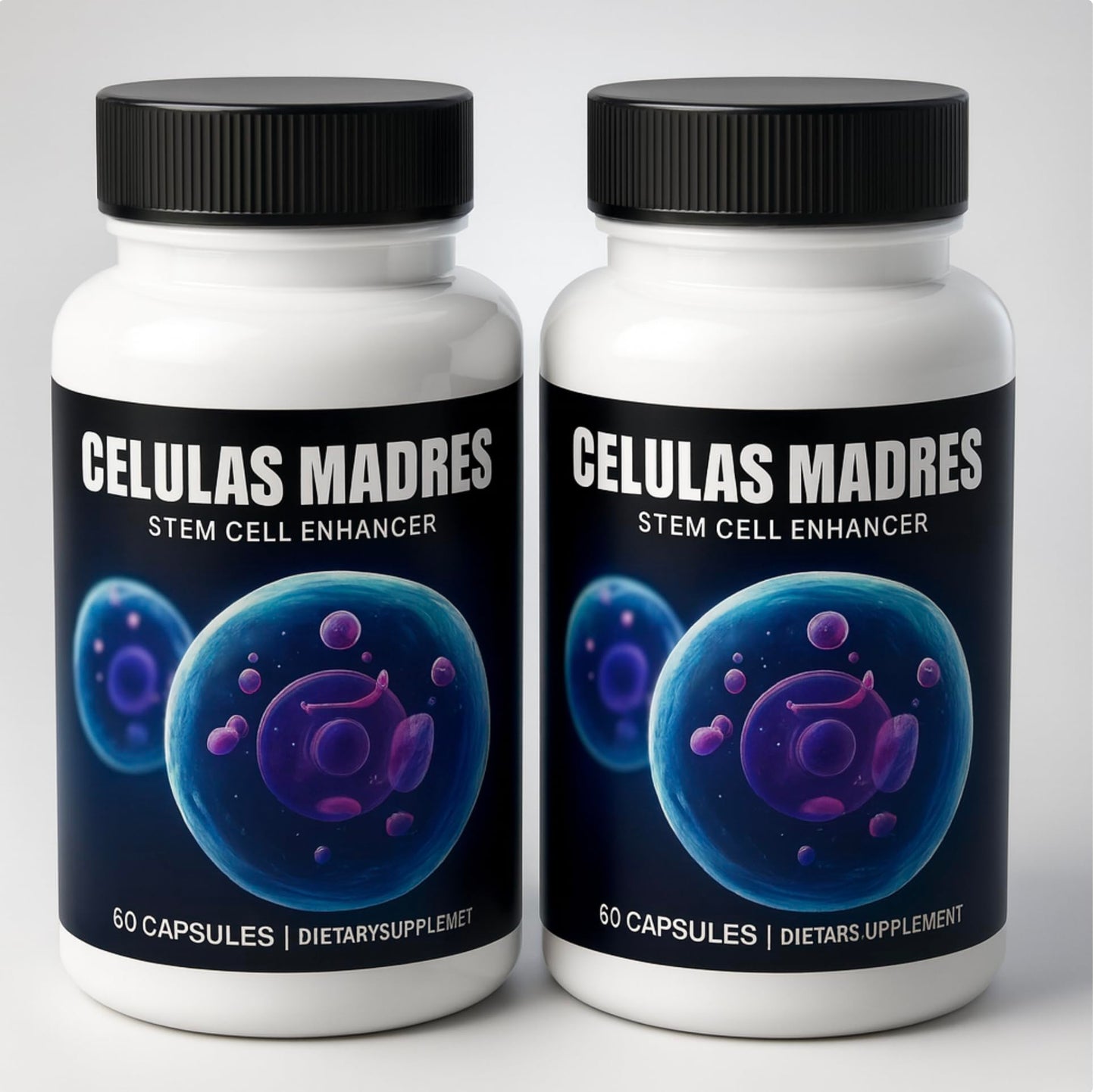 2 Bottles Celulas Madre Supports Joint & Muscles Stem Cell Immune Control 120 Capsules Madre Cell Plus. All Natural Steam Enhancer New GenericBuy Supplements Australia