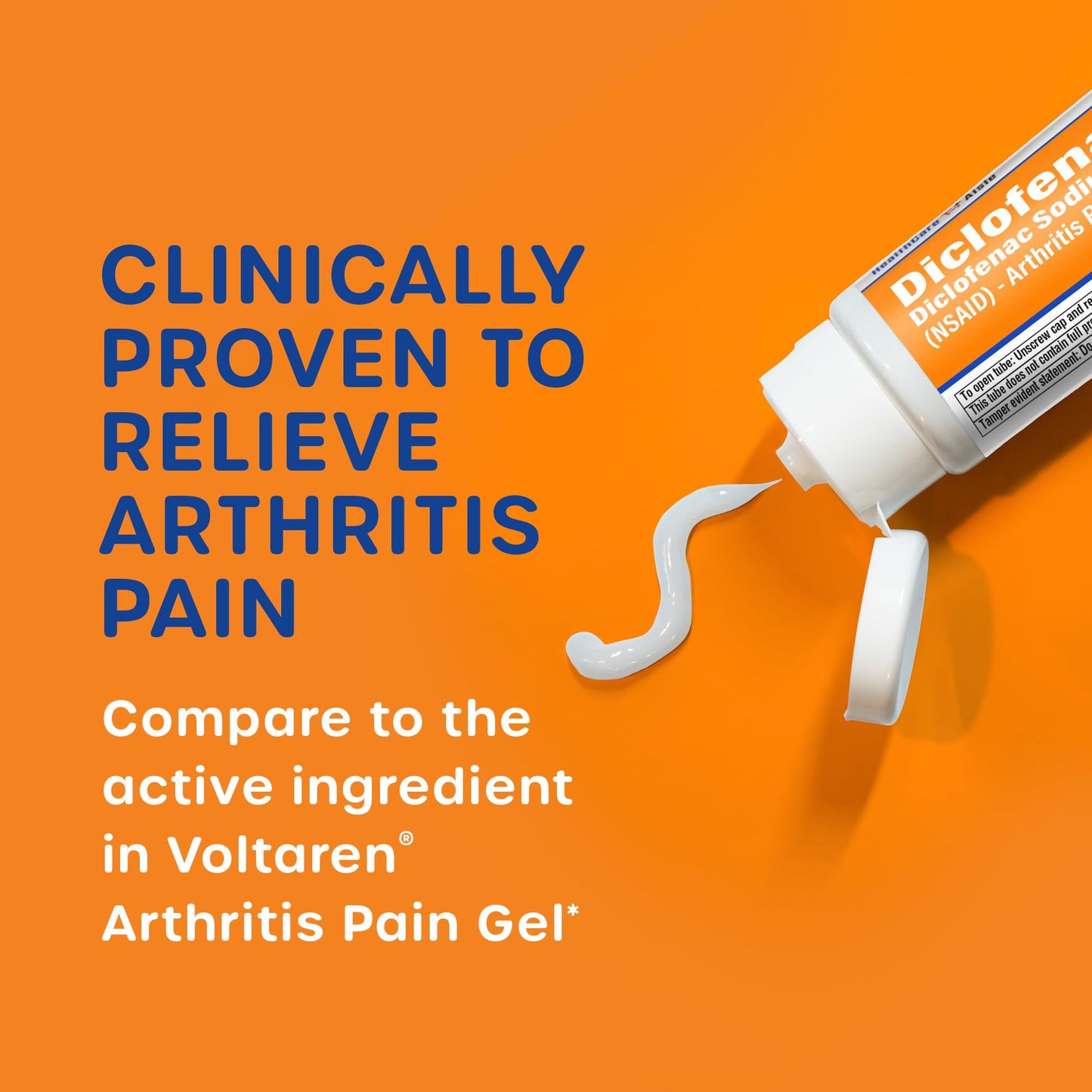 HealthCareAisle Diclofenac Gel Twin Pack Diclofenac Sodium Topical Gel (NSAID) Arthritis Pain Reliever 1% 200 grams (2 x 100g) HealthCareAisleBuy Supplements Australia