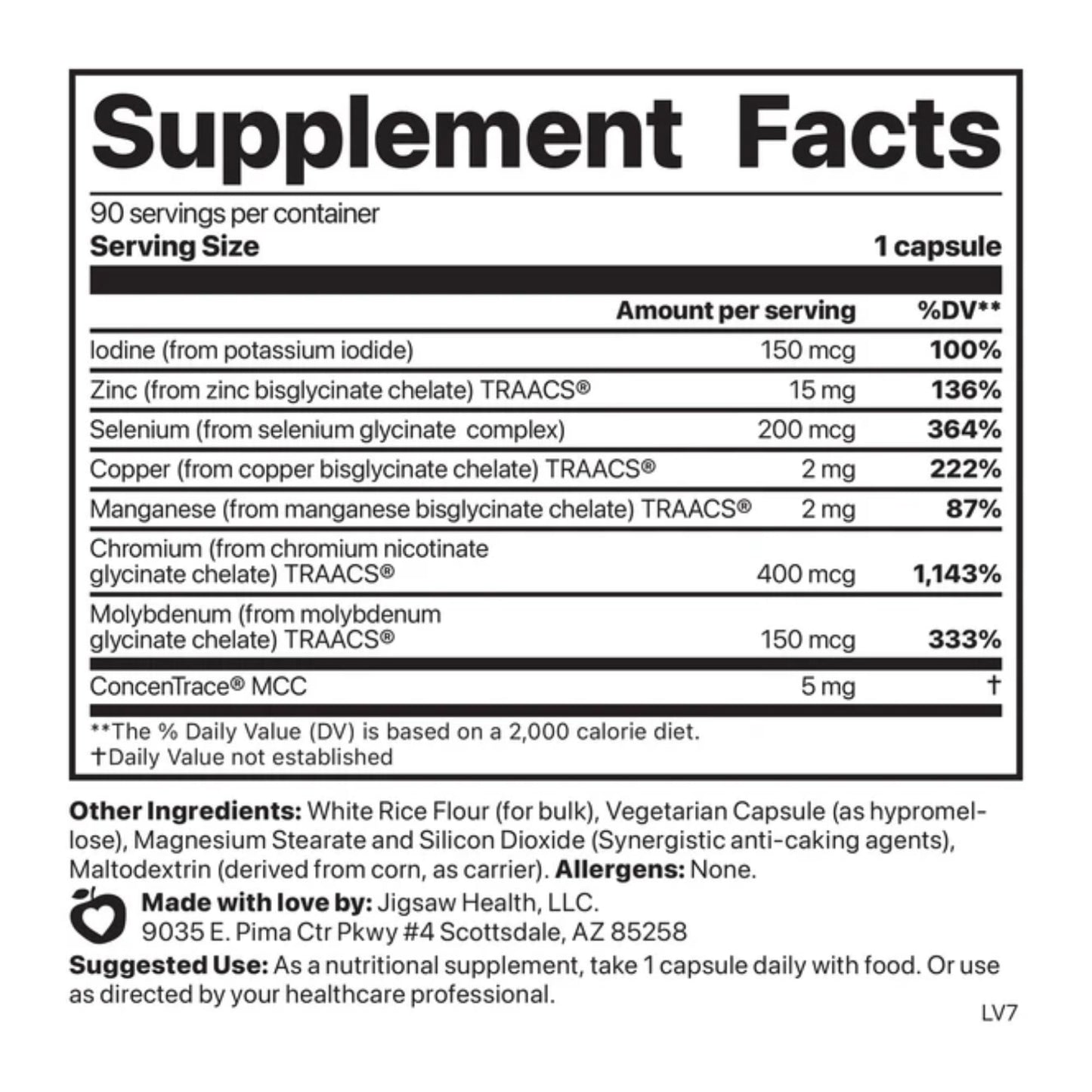 Jigsaw Health Multi-Mineral Essential Blend | 90 Capsules | 90 Servings Jigsaw HealthBuy Supplements Australia