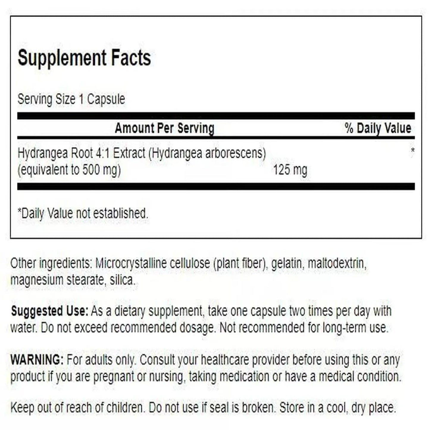 Swanson Hydrangea Root Extract - Herbal Supplement Promoting Traditional Urinary Tract Health - May Support Prostate Health for Men - (90 Capsules) SwansonBuy Supplements Australia