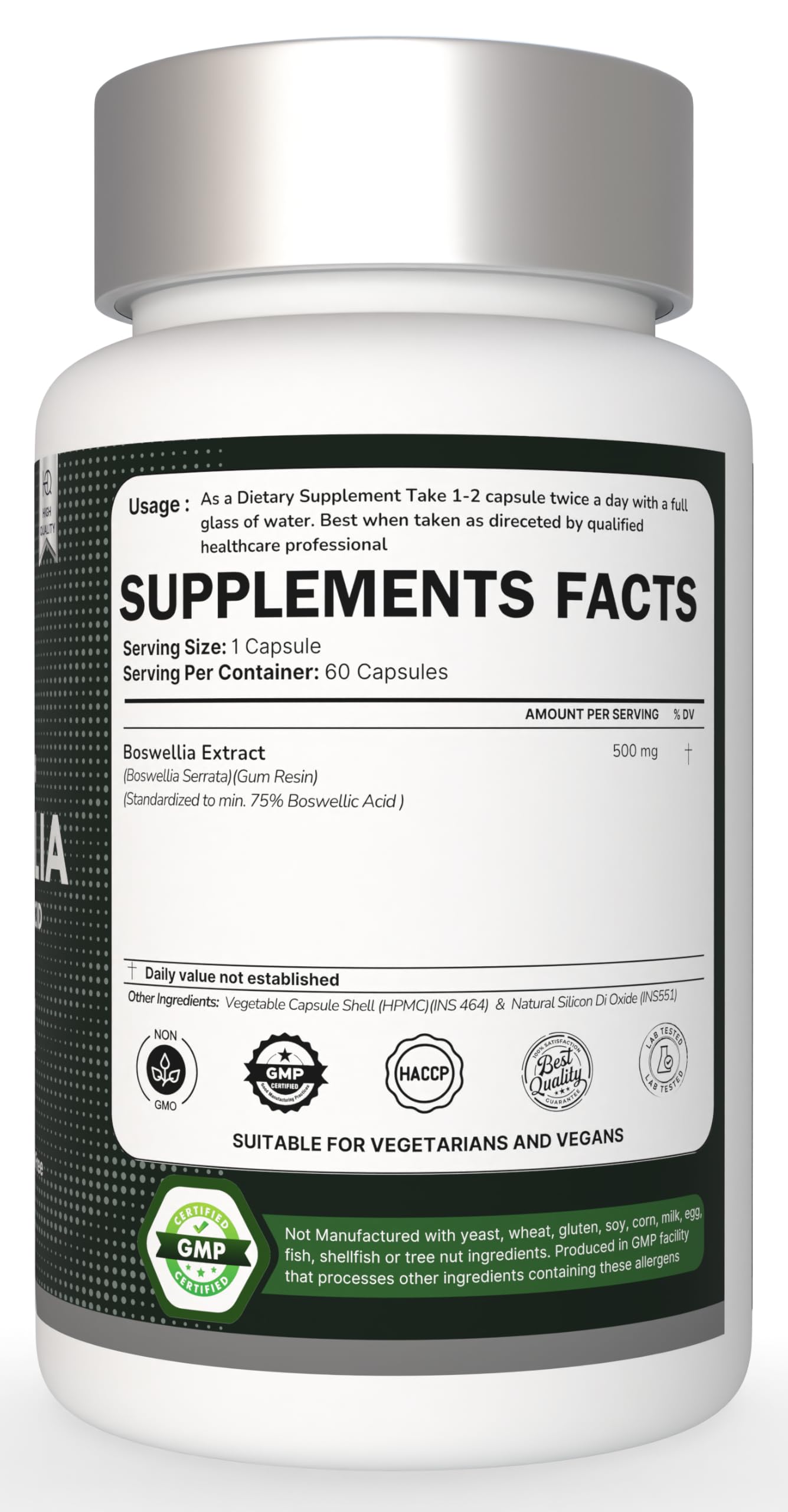 Heroot Boost Joint Mobility with 75% Extra Strength Boswellia Serrata Extract, 120 Capsules HerootBuy Supplements Australia