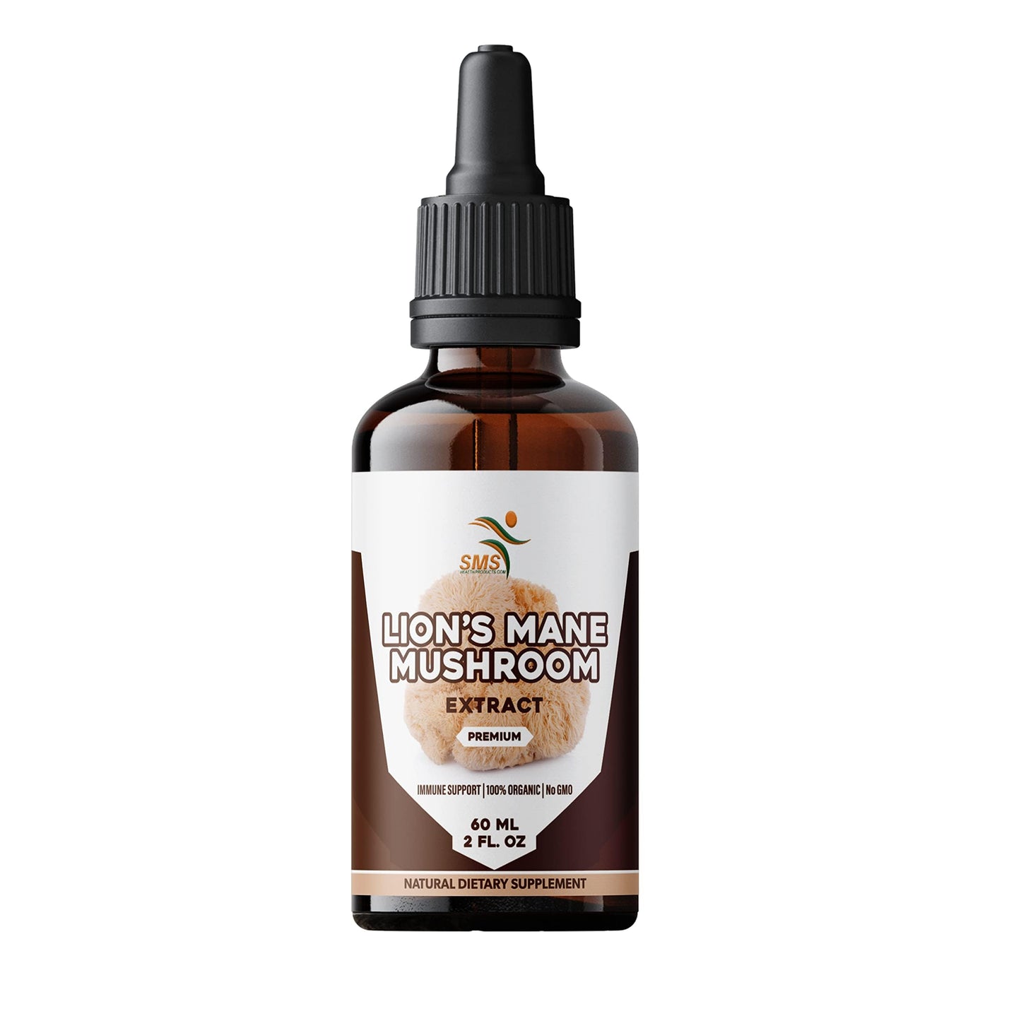 Lion's Mane Mushroom Drops Supplement, Lions Mane Tincture, Natural SMSHEALTHPRODUCTS.comBuy Supplements Australia