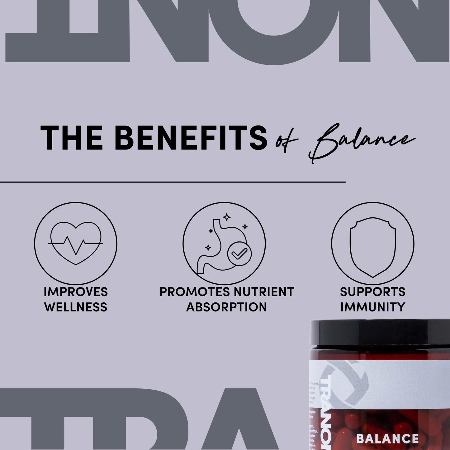 Tranont Balance | 90 Count | Multi-Mineral & Vitamin Capsules for Adults | Vitamin C, A, and E Magnesium, Zinc, Calcium, and Iodine | Boosts Immunity, Energy, and Digestion | Gluten Free, Vegetarian TranontBuy Supplements Australia
