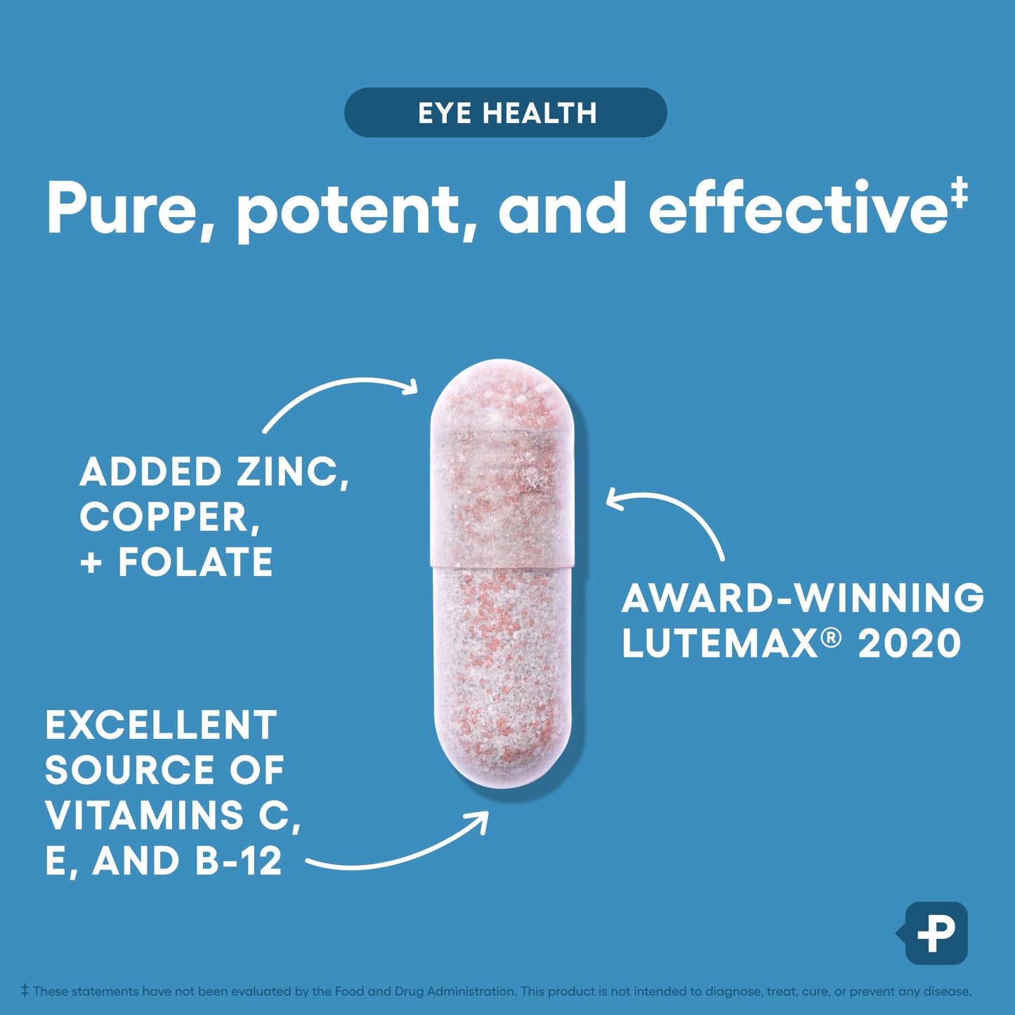 Physician's Choice Eye Health - Lutein, Zeaxanthin & Bilberry Extract - Supports Eye Strain, Dry Eyes, and Vision Health - 2 Award-Winning Clinically