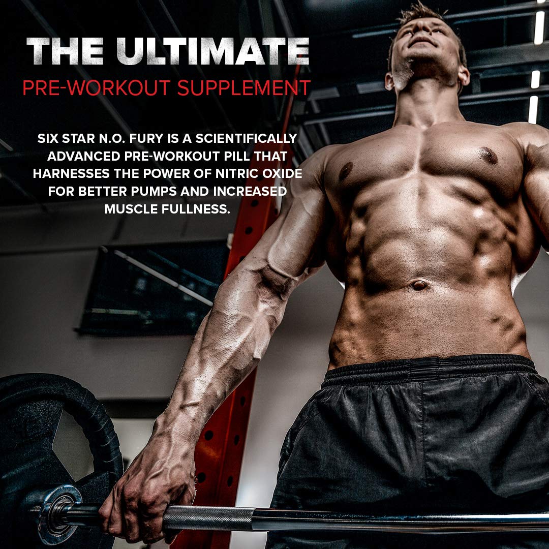 Six Star Nitric Oxide Supplement Nitric Oxide Fury Pre-Workout Pre Workout Nitric Oxide Six StarBuy Supplements Australia