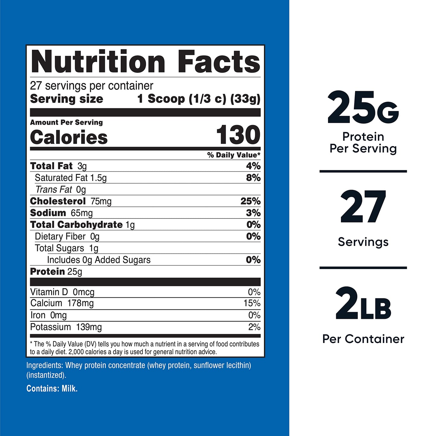 Nutricost Whey Protein Concentrate (Unflavored) 2LBS - Gluten Free & Non-GMO NutricostBuy Supplements Australia