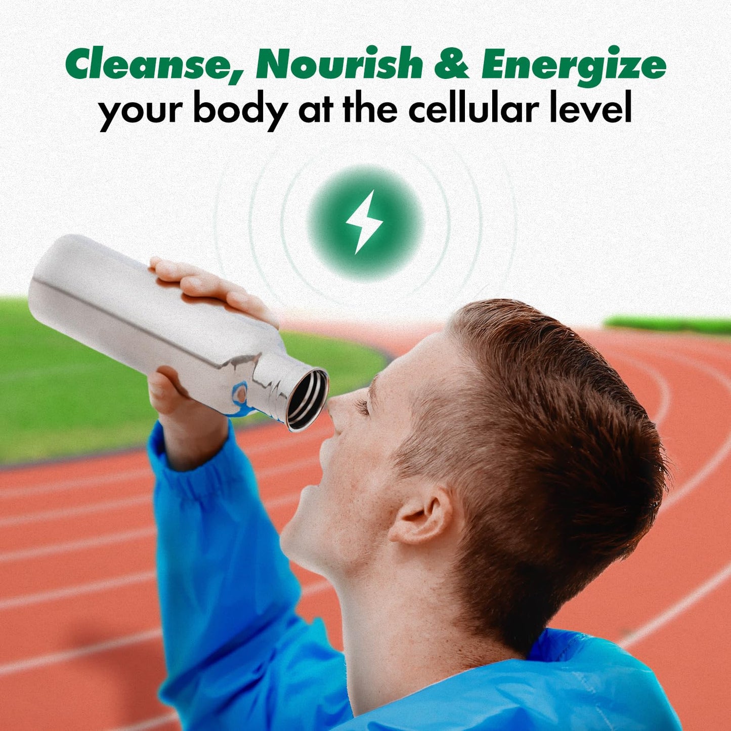 Cell Power® Oxygen Drops (1oz) - Liquid Oxygen Dietary Supplement Enriched with Beets, Grapes, and Vegetable Protein - Liquid Oxygen Drops for Wellness CELL POWERBuy Supplements Australia