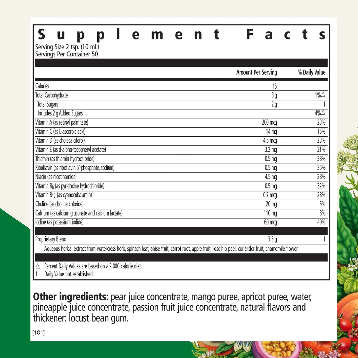 Floradix Kinder Love Children's Multivitamin - Herbal Supplement - Liquid Multivitamin for Kids - Vitamins A, C, D & E, Calcium & More Floradix