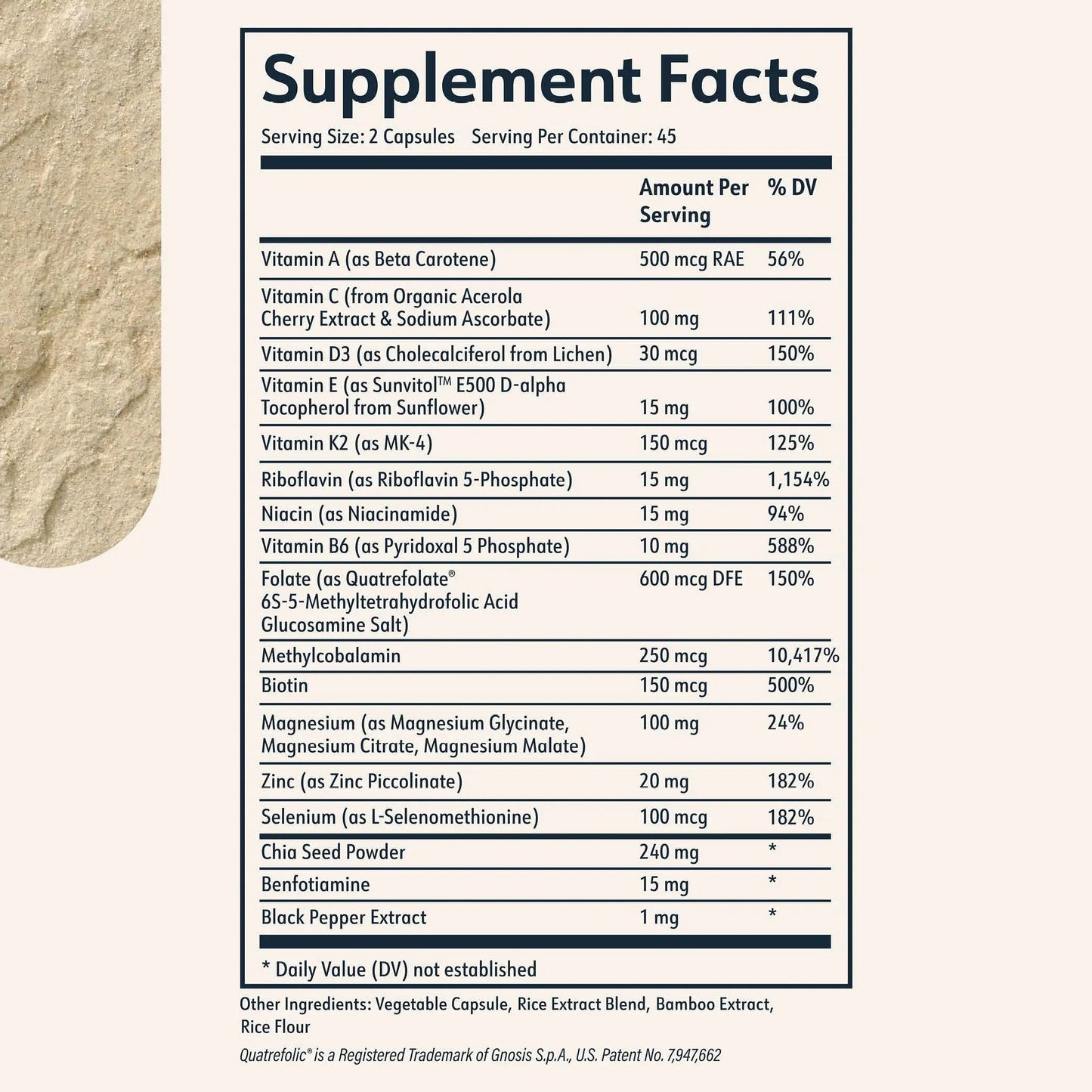 Cielo Rise Multivitamin for Women and Men - Vitamin A, C, D3, E K2, & More - Magnesium Glycinate, Citrate, and Malate for Digestive Support Cielo