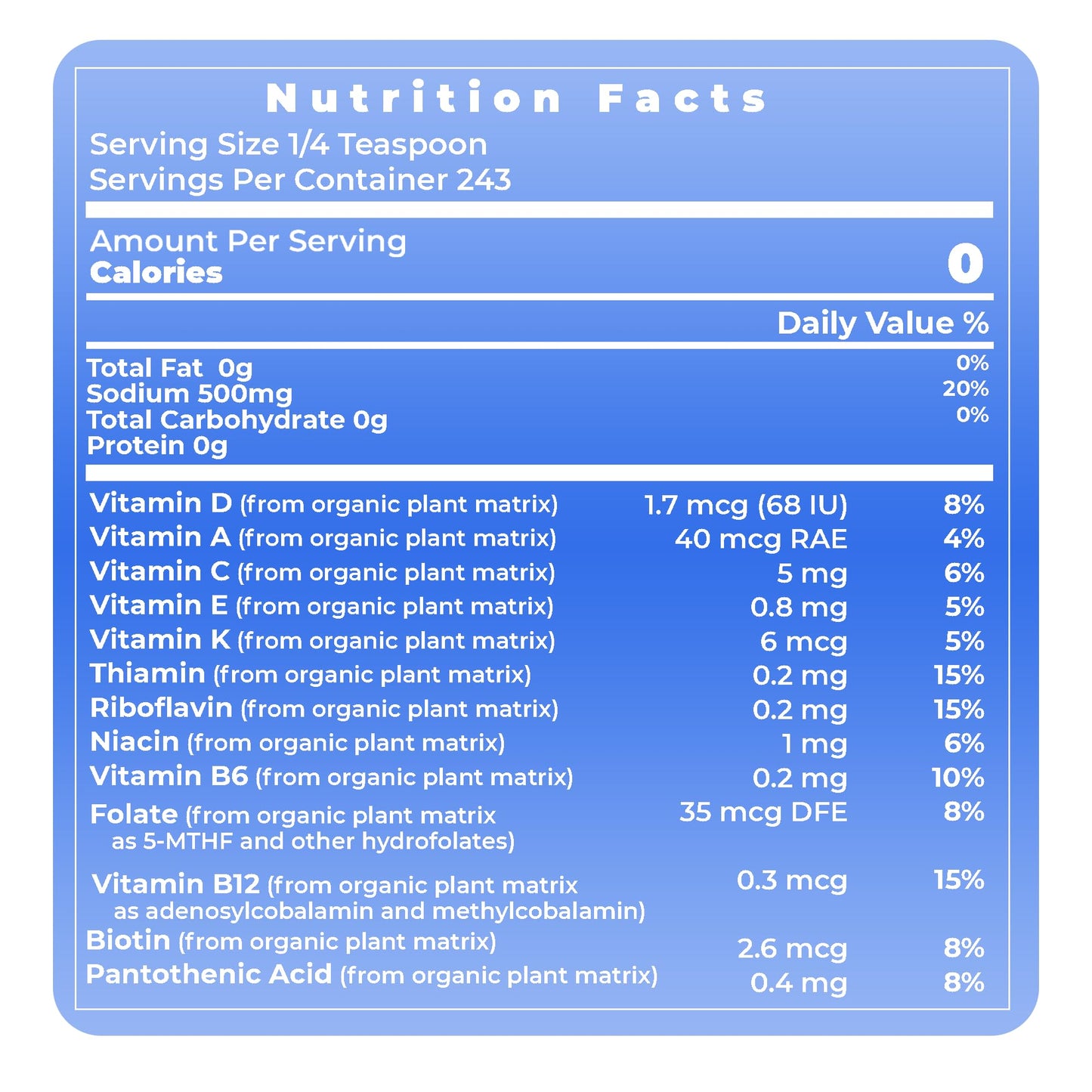 Premier Research Labs Hawaiian Red Seasoning Salt- Pink Salt, Red Hawaiian Salt, Hawaiian Red Alaea Sea Salt for Cooking, Multivitamin for Kids, Enriched with Plant-Derived Vitamins & Minerals- 12 oz Premier Research LabsBuy Supplements Australia