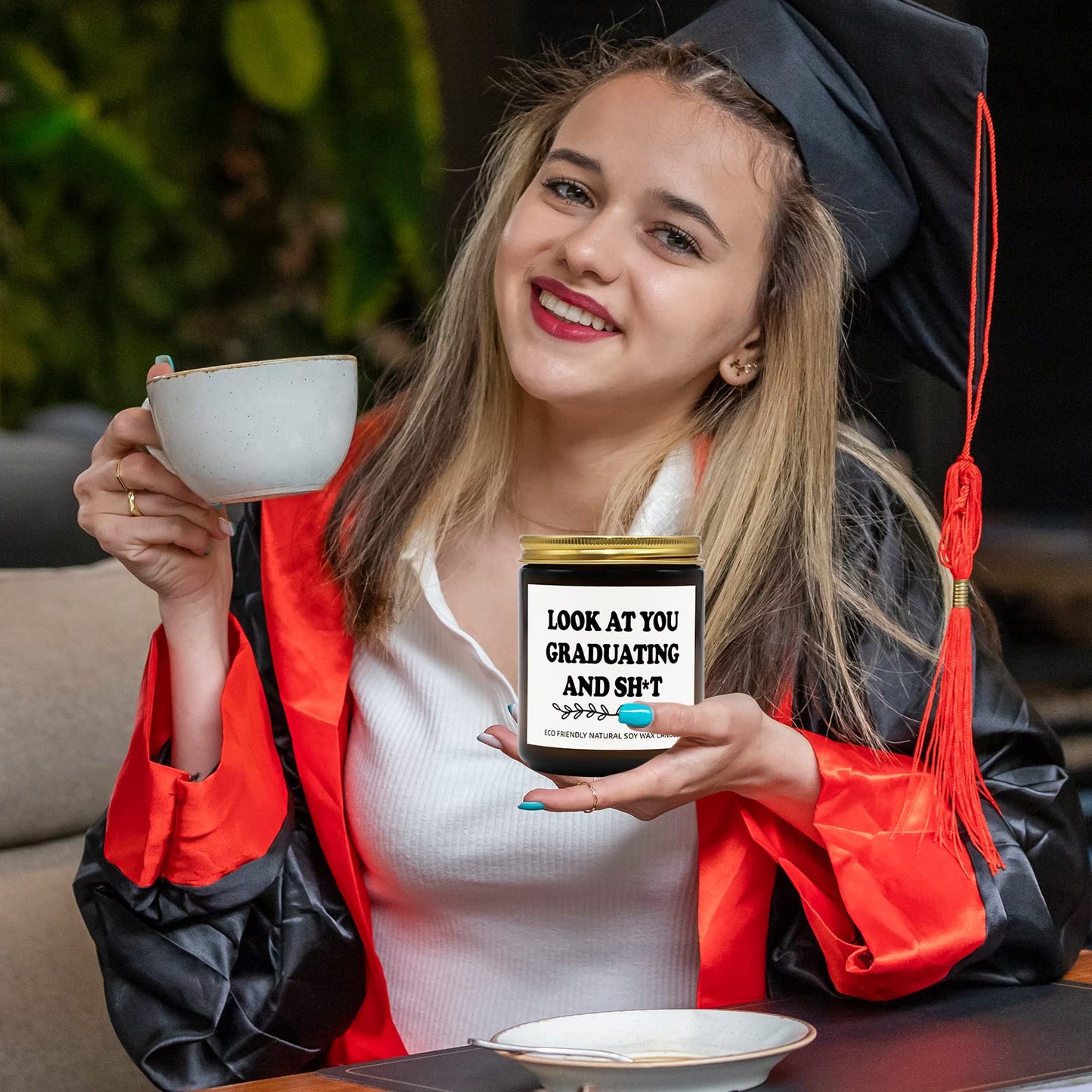 Joyseller Funny Graduation Gift for Her/Him, Look at You Graduation Candles for Party Decorations JoysellerBuy Supplements Australia