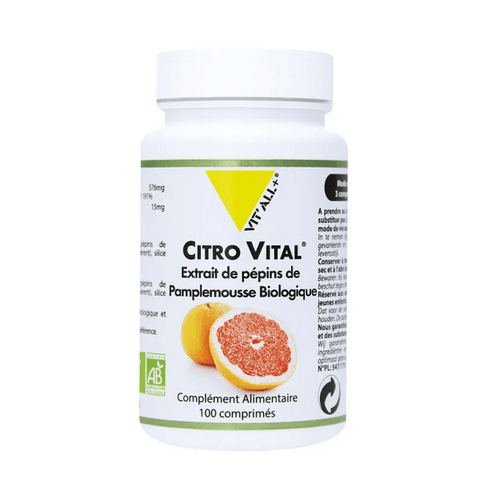 Citro Vital BIO EPP 100 comprimés VIT'ALL+ - Maple Wellness Supplements