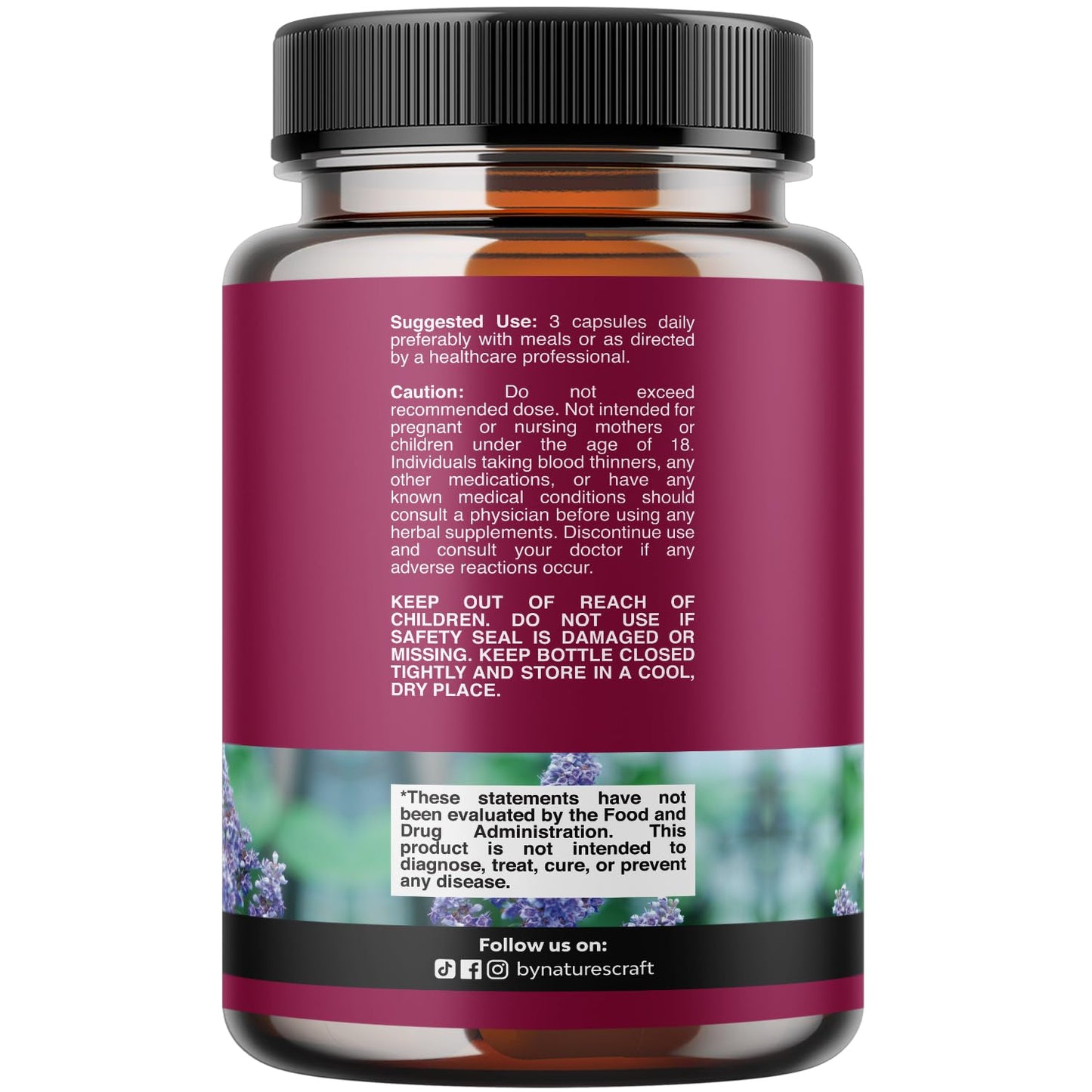 Complete Herbal Menopause Supplement for Women - Soy Free Female Hormone Balance Capsules for Night Sweats Hot Flashes & Mood Swings with Dong Quai, Chaste Berry & Black Cohosh Root - 75 Count - Maple Wellness Supplements