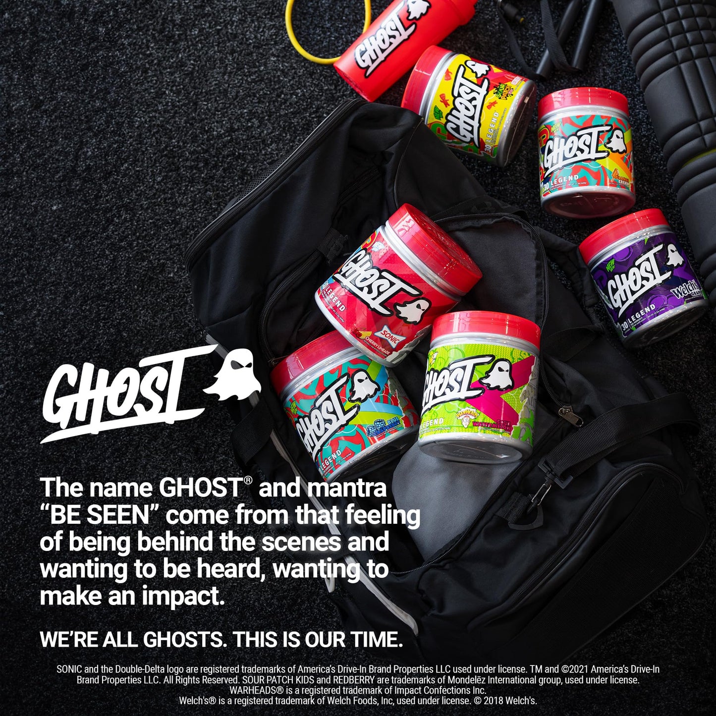 GHOST Legend Pre Workout Powder, Sonic Cherry Limeade - 30 Servings – Pre-Workout for Men & Women with Choline, L-Citrulline, - Maple Wellness Supplements