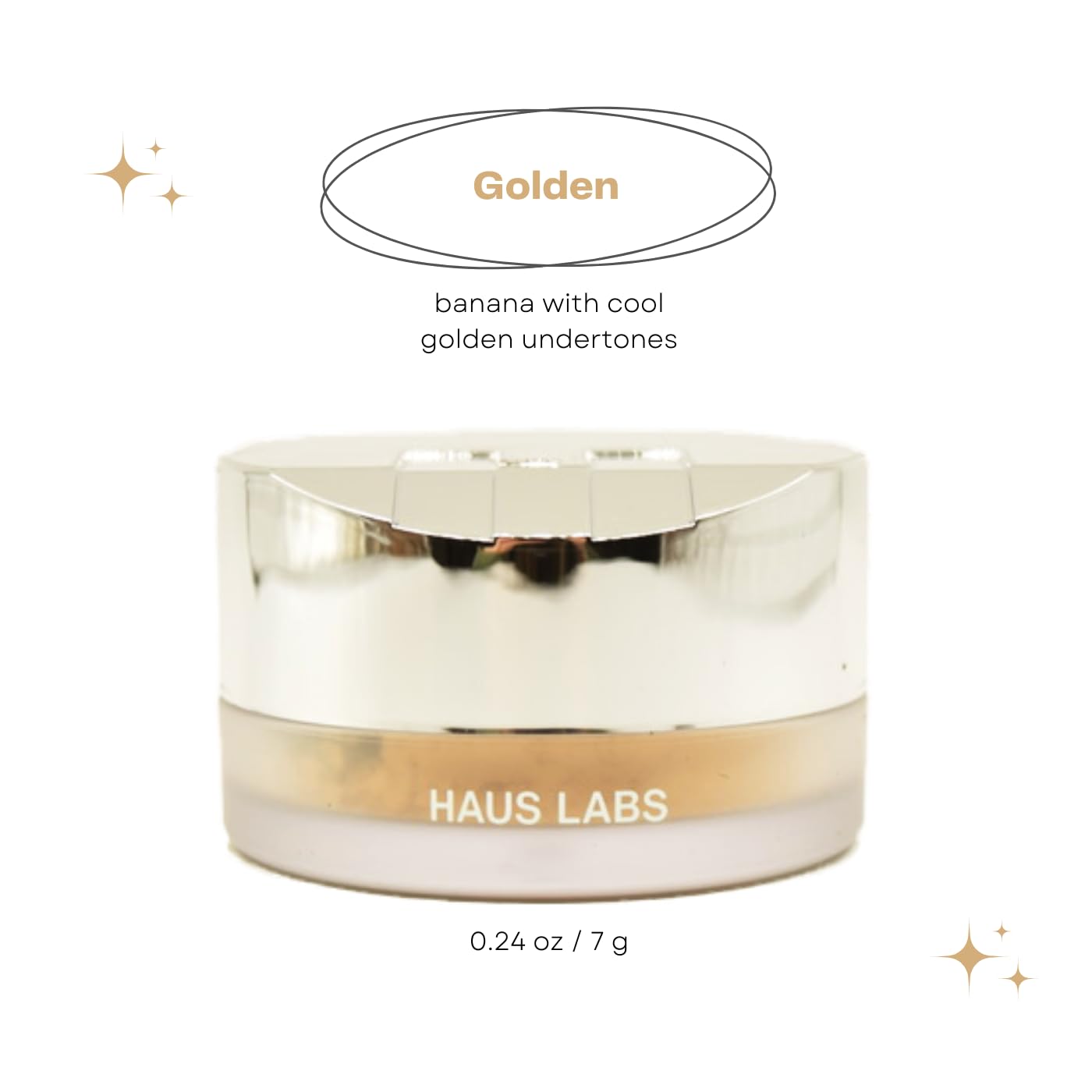 HAUS LABS BY LADY GAGA Bio-Blurring Talc-Free Loose Setting Powder Golden - Maple Wellness Supplements
