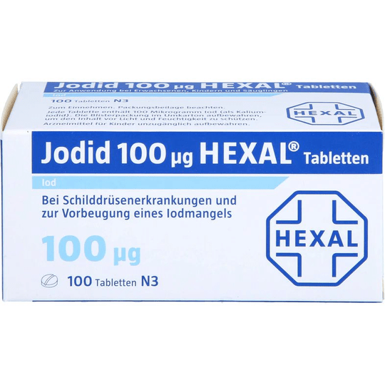 Jodid 100 µg HEXAL, 100 tablets - Maple Wellness Supplements