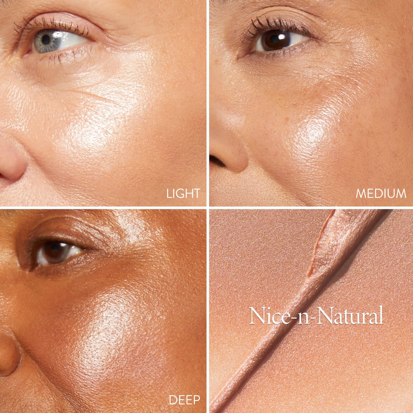 LAURA GELLER NEW YORK The Wonder Balm Cream Illuminator - Hydrating Weightless Subtle Hint of Color + Glow for Mature Skin - Vegan Squalane - Apply to Cheeks & Lips (01 Nice-n-Natural) - Maple Wellness Supplements