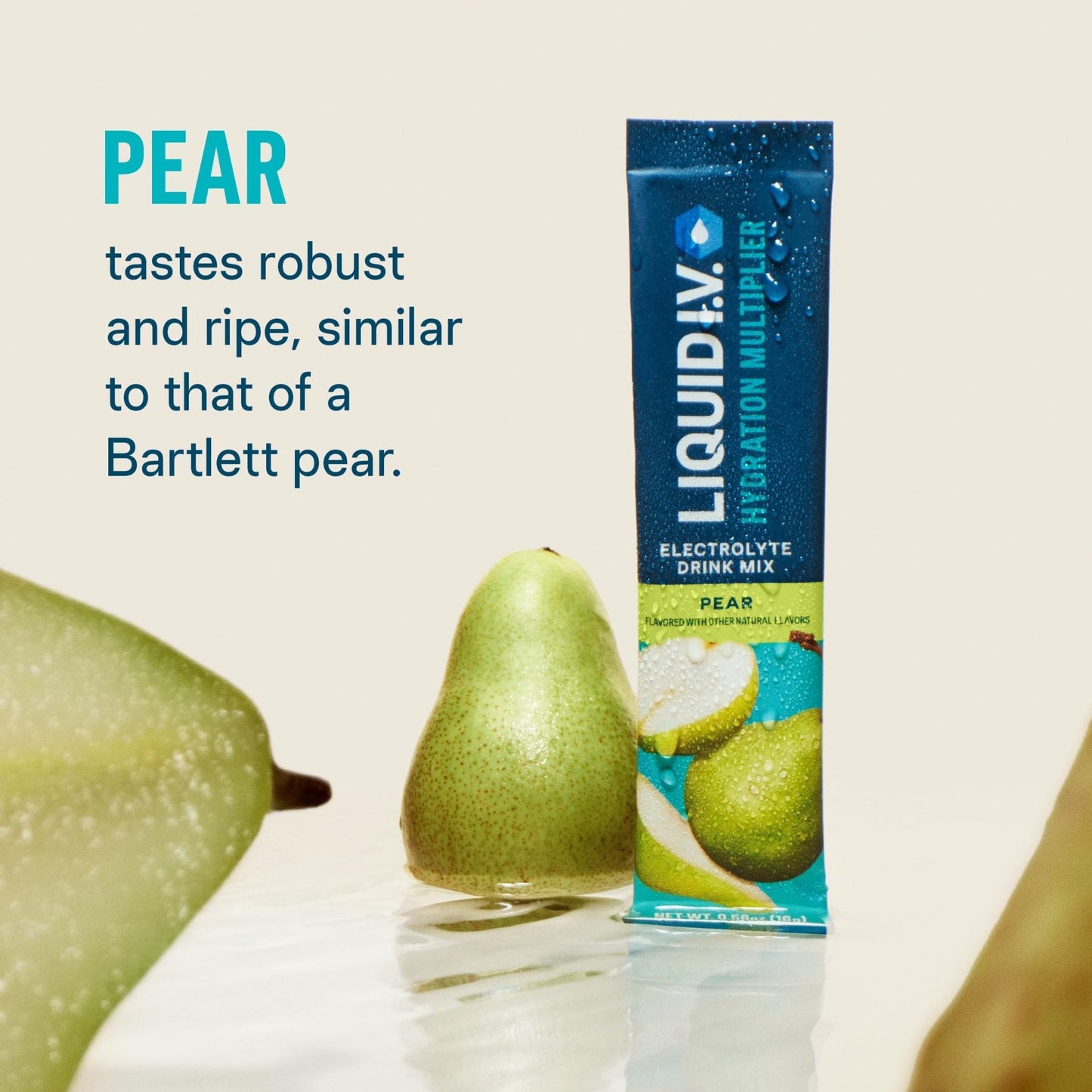 Liquid I.V.® Hydration Multiplier - Pear | Electrolyte Powder Drink Mix | 1 Pack (16 Servings) - Maple Wellness Supplements
