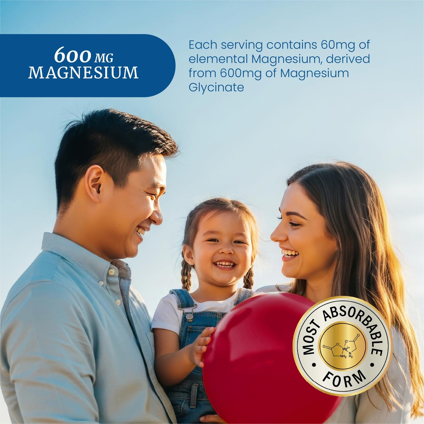 Magnesium Glycinate Gummies 600MG | Sleep, Calm & Relaxation Support | 60MG Elemental Mag Per Serving | Grape Flavor, Gluten-Free | High Absorption Magnesium Gummies for Women, Men & Family | 60 Ct - Maple Wellness Supplements