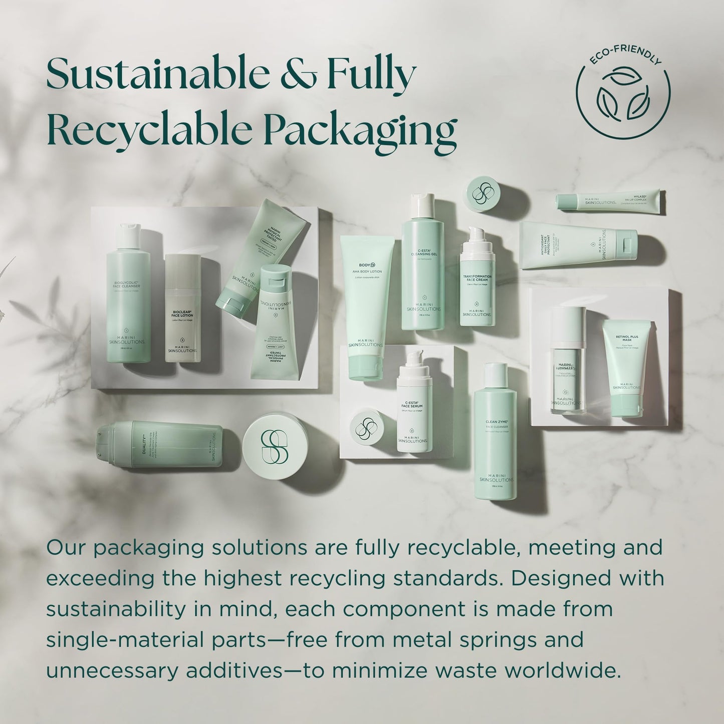 Marini SkinSolutions C-ESTA Face Serum - Lifts, Firms & Protects with Vitamin C, DMAE & Hyaluronic Acid - All Skin Types - Made in the USA - 1 fl oz - Maple Wellness Supplements