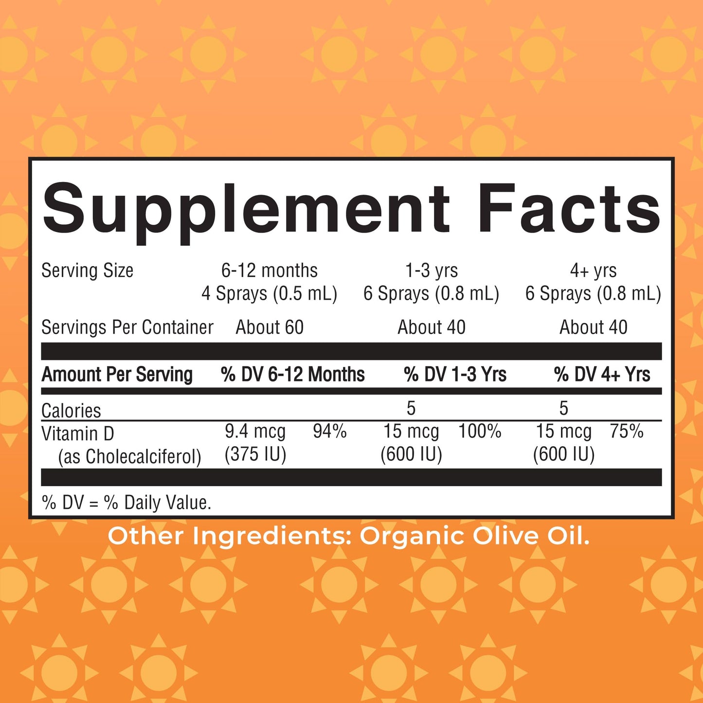 MaryRuth Organics Vitamin D USDA Organic | VIT D3 Liquid | Sugar Free | Liquid VIT D Spray Immune Support for Adults & Kids | Bone Health| Vegan | Gluten Free | Non-GMO | 30 Servings - Maple Wellness Supplements