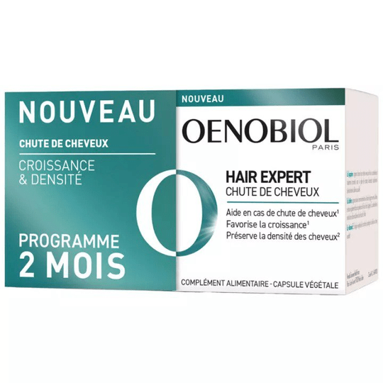 Oenobiol Hair Expert Hair Loss 2 x 60 Capsules - Maple Wellness Supplements