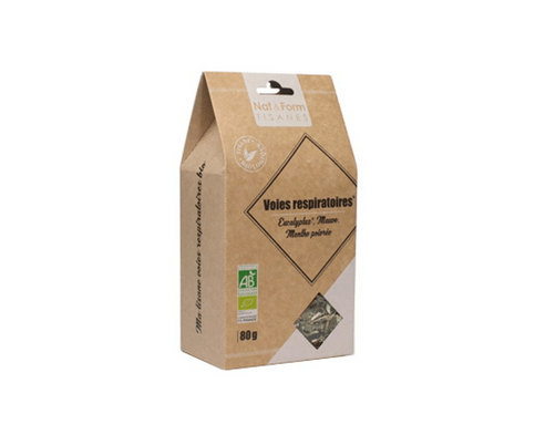 Respiratory tracts herbal tea - NAT&FORM - Maple Wellness Supplements