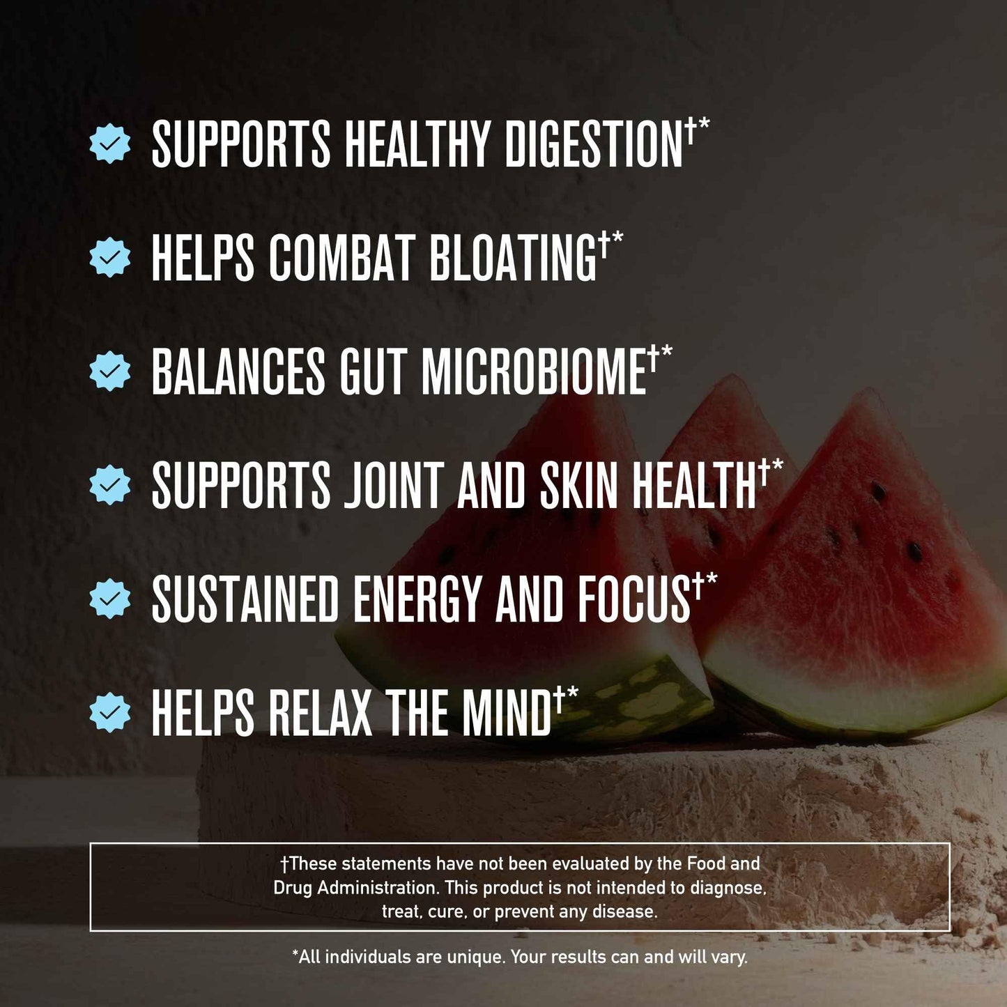 ROUNDHOUSE PROVISION Morning Kick, Powder Supplement for Healthy Digestion, Energy Levels, and Overall Wellness, 30 Servings (9.1 Ounce (Pack of 1), Watermelon Mint) - Maple Wellness Supplements