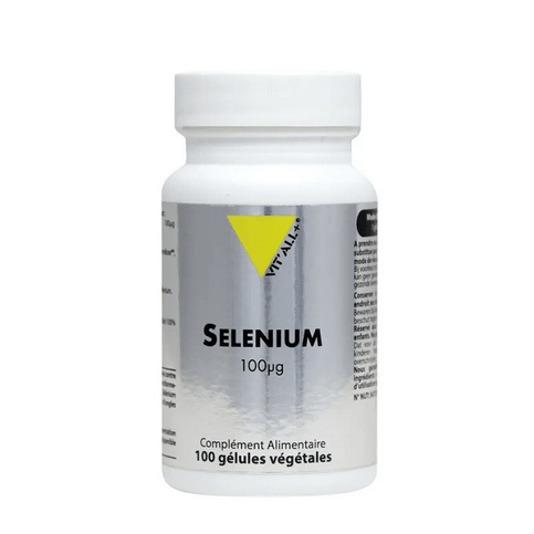 Selenium 100 microg 100 gélules VIT'ALL+ - Maple Wellness Supplements