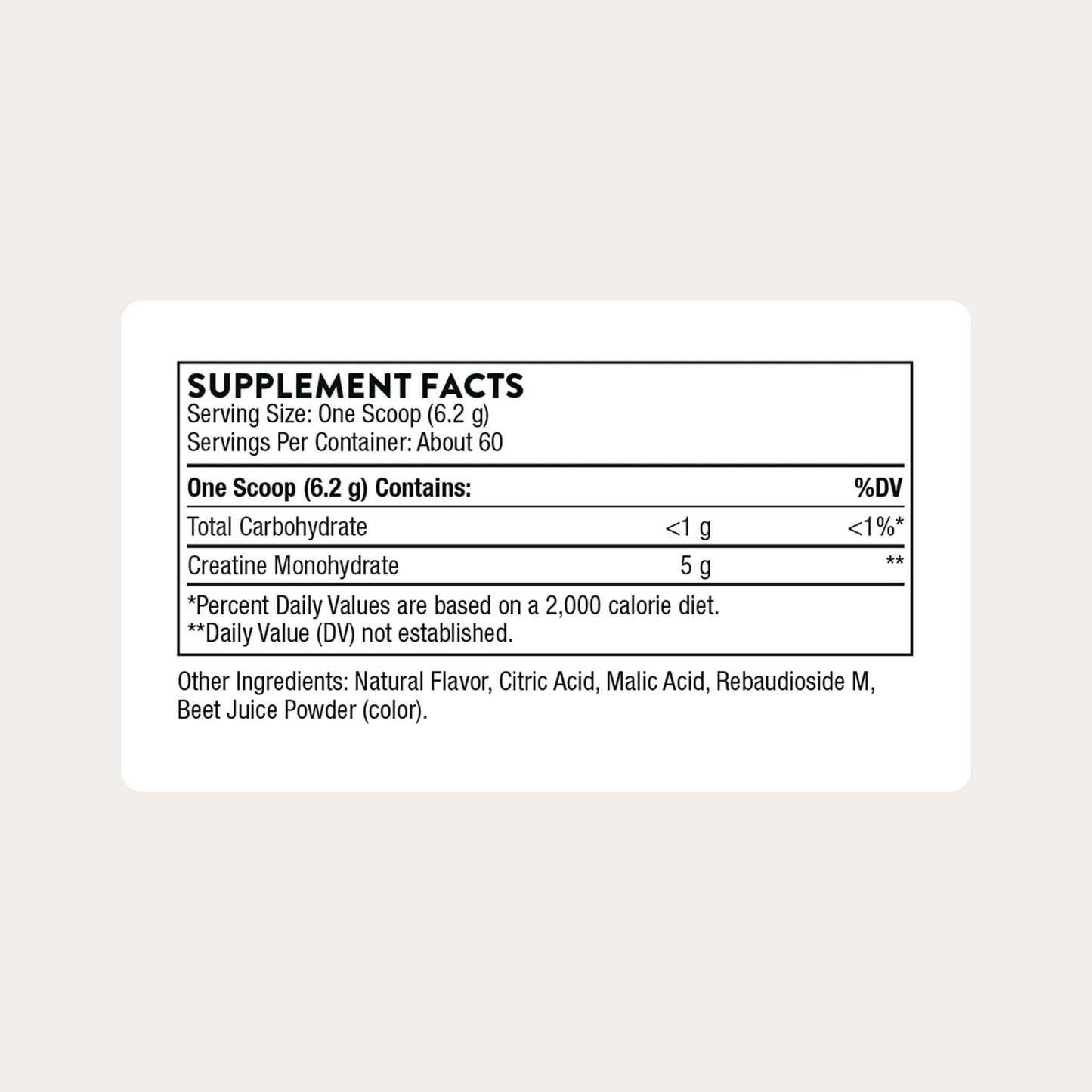 THORNE Creatine - Micronized Creatine Monohydrate Powder - Support for Muscles & Cognitive Function* - for Women & Men - Strawberry - NSF Certified for Sport - 5 g per Serving - 60 Servings - Maple Wellness Supplements