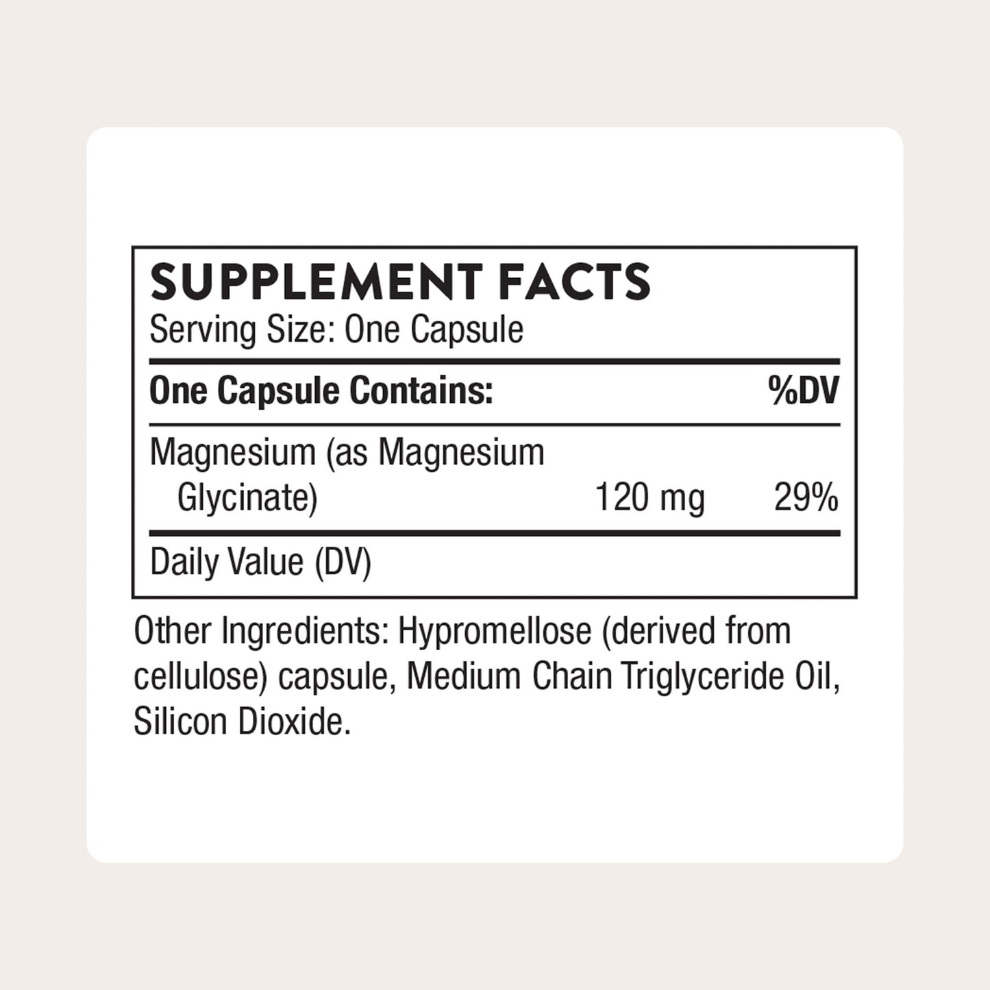 THORNE - Magnesium Glycinate - Supports Restful Sleep, Muscle Relaxation, Heart Health & Metabolism* - Chelated Magnesium Capsules - Third-Party Certified - Maple Wellness Supplements
