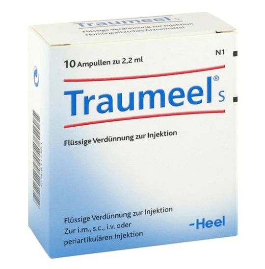 Traumeel S Liquid Dilution, 10 x 2,2ml Amp - Maple Wellness Supplements