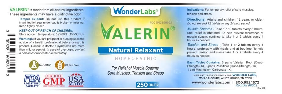 Valerian Natural Relaxant for Tension Relief, Stress Relief, Leg Cramp Relief and Other Muscle Cramps Magnesium, Passion Flower, & Valerian Root Muscle Relaxant - (90ct) - Maple Wellness Supplements