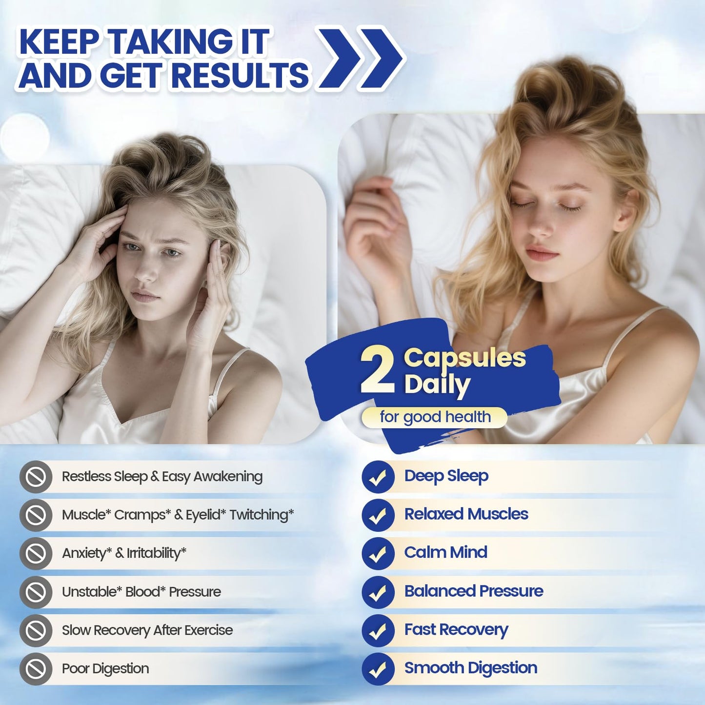 1000mg Magnesium Complex Capsules, 8-in-1 Magnesium Glycinate, Citrate, Malate, Taurate, Oxide, Carbonate, Aspartate, Orotate - 240 Capsules - Maple Wellness Supplements