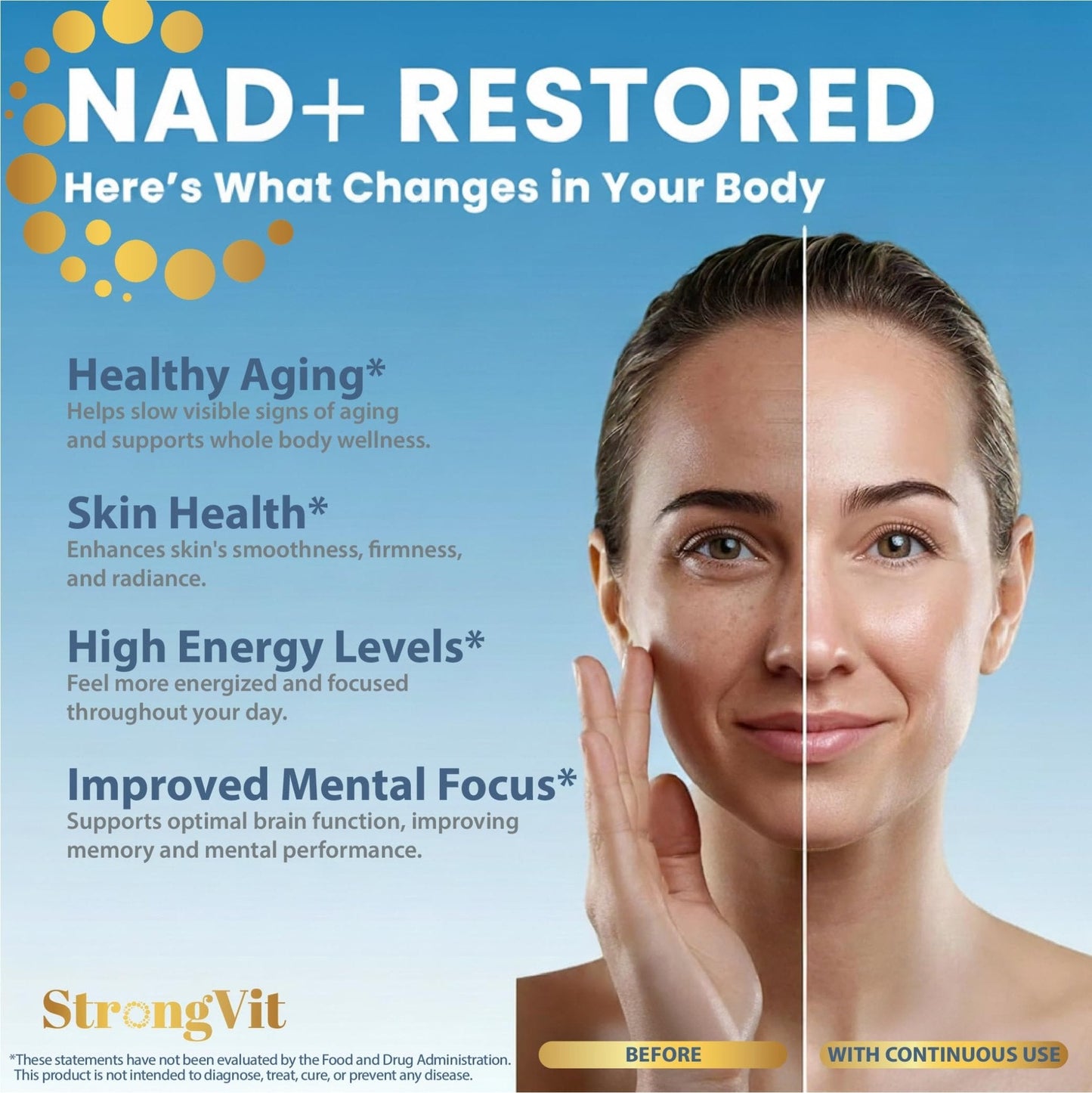 1000mg NAD Supplement with Resveratrol - Advanced Liposomal NAD+ Supplements for Men and Women - Anti-Aging Cell Regenerator - 60 NAD Plus Capsules for Energy & Cellular Health - Maple Wellness Supplements