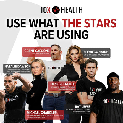 10X Health Magnesium Supplements - High-Absorption Magnesium Citrate for Sleep, Muscle & Nerve Support - Maple Wellness Supplements