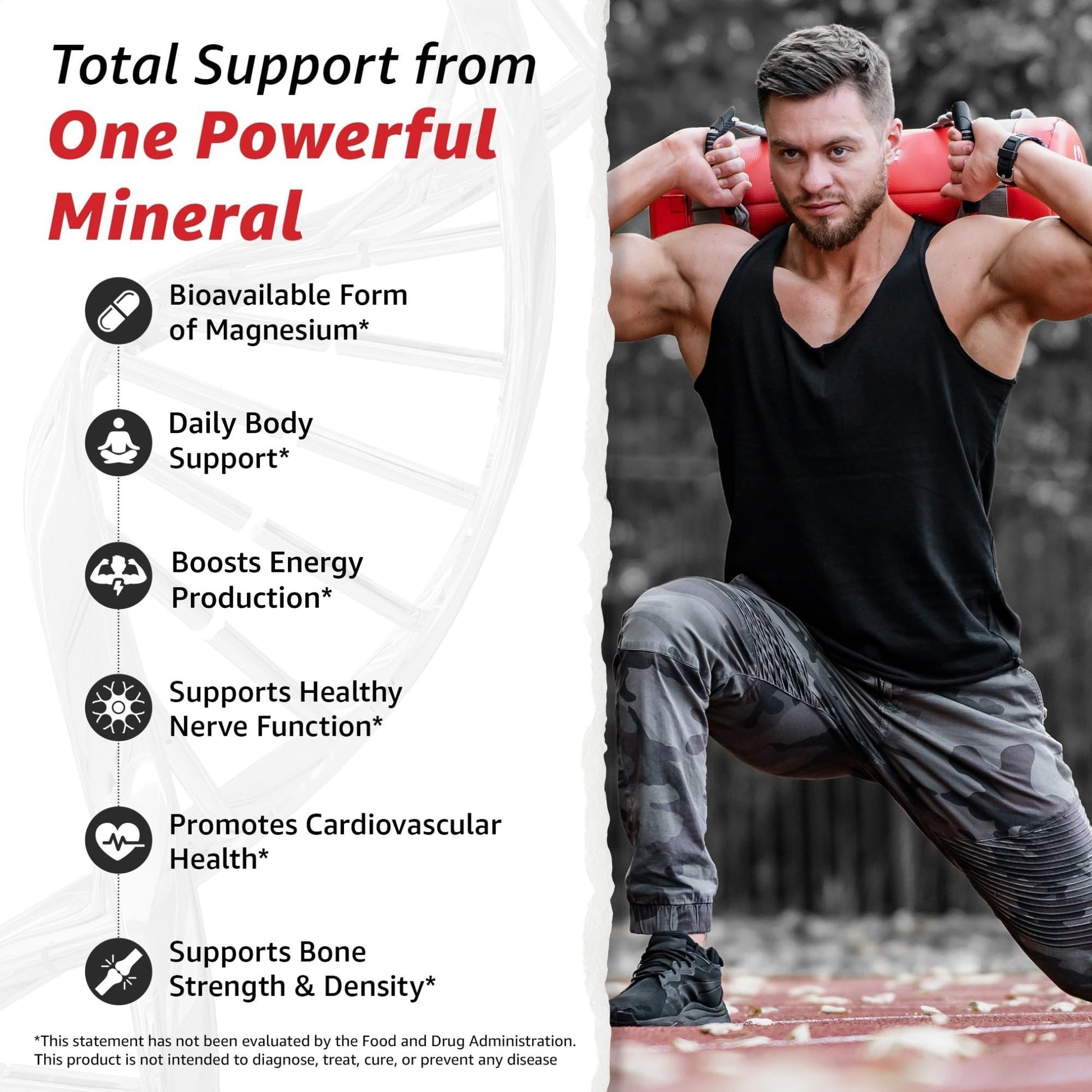 10X Health Magnesium Supplements - High-Absorption Magnesium Citrate for Sleep, Muscle & Nerve Support - Maple Wellness Supplements