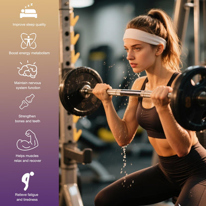 12-in-1 Magnesium Complex for Women Men: Magnesium Glycinate 700mg with Citrate, Malate Taurate Chelated Forms - High Absorption Magnesium Supplement for Relaxation Muscle Heart - 120 Vegan Capsules - Maple Wellness Supplements