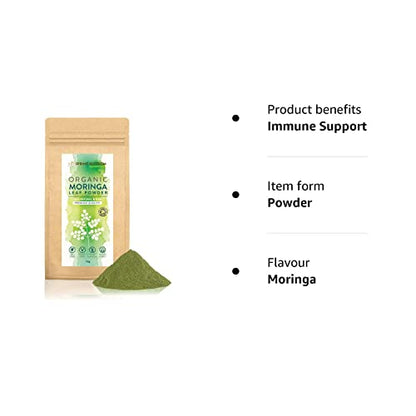 1KG Moringa Superleaf Powder Oleifera 100% Organic Raw Premium Quality Non-GMO - Maple Wellness Supplements