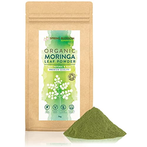 1KG Moringa Superleaf Powder Oleifera 100% Organic Raw Premium Quality Non-GMO - Maple Wellness Supplements