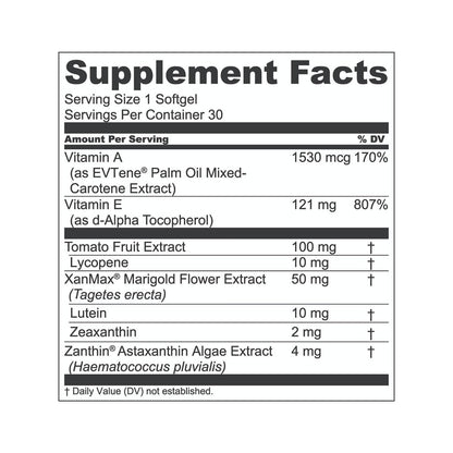 1MD Nutrition VisionMD Eye Vitamin CARMIS - Eye Supplement for Adults - with OptiLut Lutein & Zeaxanthin - Supports Vision Health Care, Everyday Eye Strain - Maple Wellness Supplements