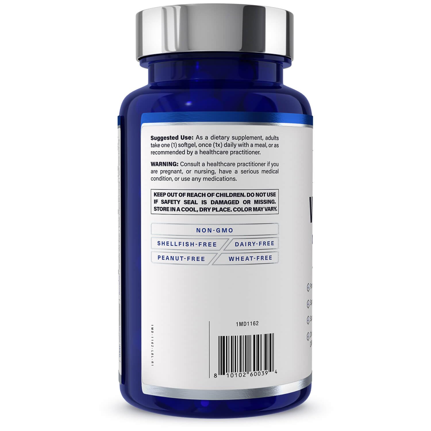 1MD Nutrition VisionMD Eye Vitamin CARMIS - Eye Supplement for Adults - with OptiLut Lutein & Zeaxanthin - Supports Vision Health Care, Everyday Eye Strain - Maple Wellness Supplements